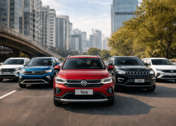 Esses são os 5 SUVs mais vendidos do Brasil em março