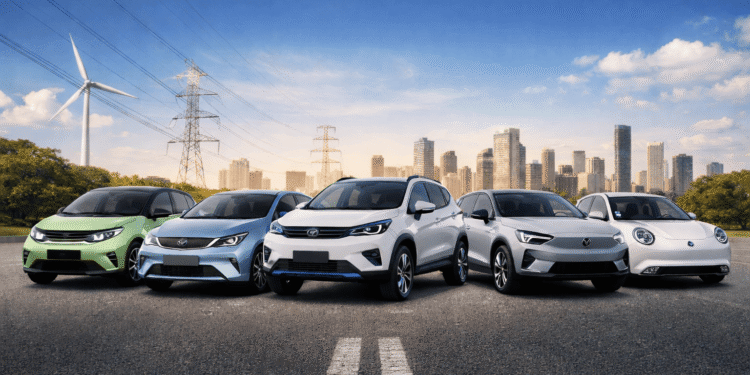 Esses são os 5 carros elétricos mais vendidos do Brasil