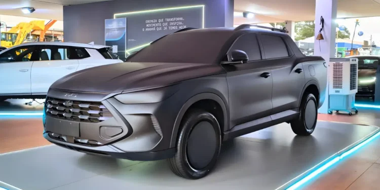 Picape misteriosa da BYD parece uma Fiat Toro e foi lançada para revolucionar