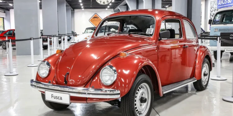 Assim era o Volkswagen Fusca quando lançado no Brasil com consumo que marcou gerações