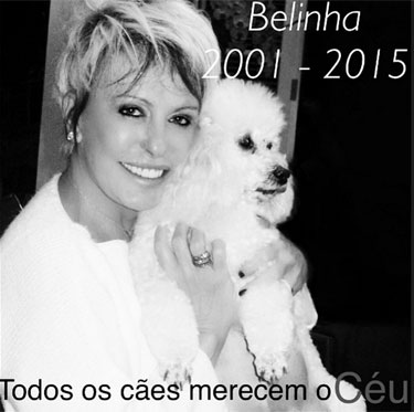 Ana Maria Braga e Belinha. Foto: Instagram/Reproduo