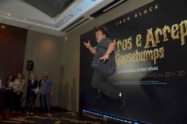 Jack Black fala sobre o filme Goosebumps 