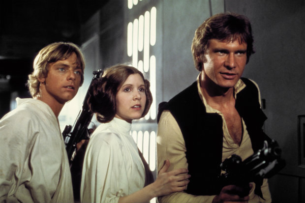 Luke Skywalker, Princesa Leia e Han Solo. Foto: Lucasfilm/Divulgao