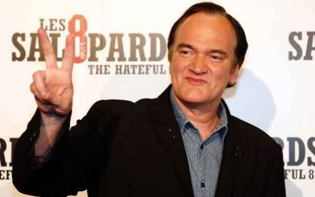 Quentin Tarantino durante premiere de Os oito odiados' em Paris. Foto: Franois Guillot/Reproduo