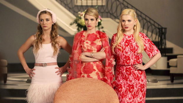 Srie Scream Queens conta com nomes como Billie Lourd, Emma Roberts e Abigail Breslin. Foto: Fox/Divulgao