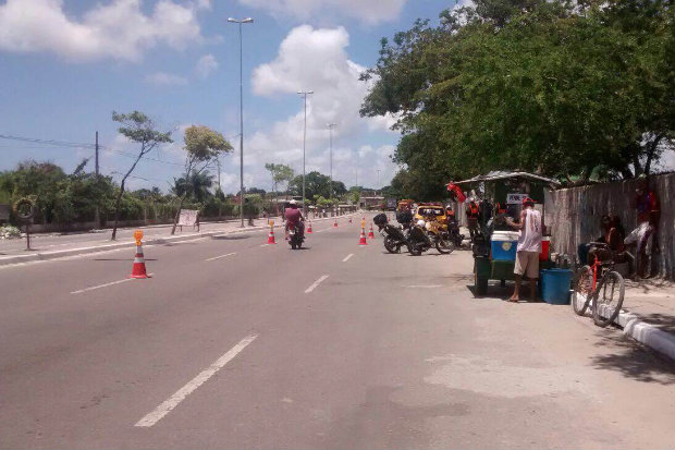 Infrao gravssima resulta em multa no valor de R$ 574,62 e apreenso do veculo. Foto: Carol S Leito/Esp DP