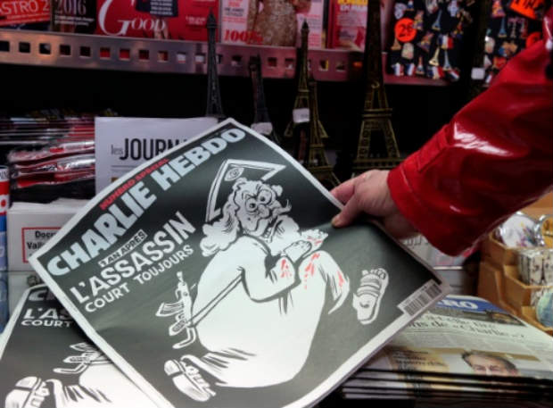 Edio especial do "Charlie Hebdo", em Paris. Foto: AFP/Jacques Demarthon 