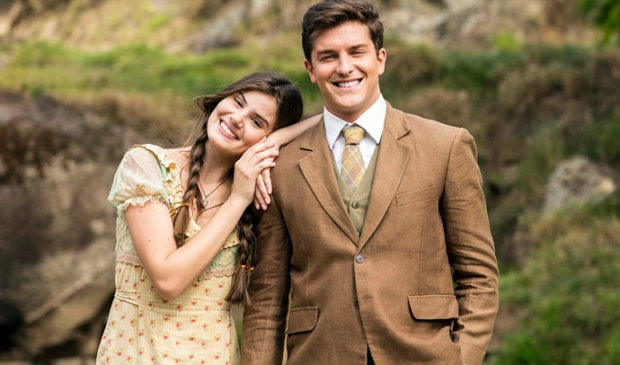 Camila Queiroz e Klebber Toledo vivem Mafalda e Romeu. Foto: TV Globo/Divulgao (Foto: TV Globo/Divulgao)