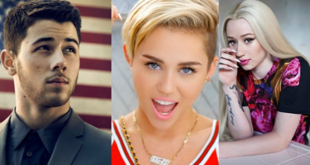 Nick Jonas, Miley Cyrus e Iggy Azalea esto entre os que comentaram o episdio desta tera-feira (22). Foto: Reproduo da internet