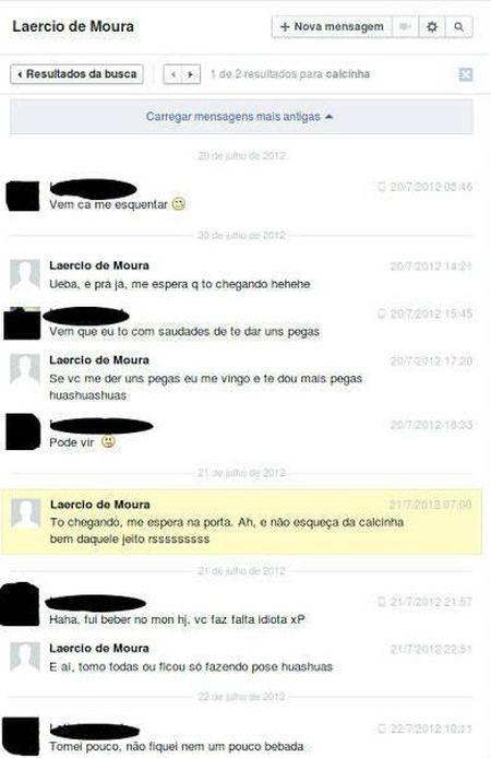 Conversa com adolescente foi divulgada pelas autoridades. Imagem: Polcia Civil/divulgao 