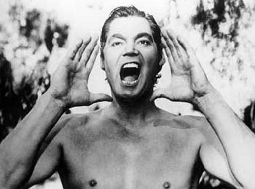 Dizem que Jhonny Weissmuller atravessava os corredores deste lar para idosos, dando seu particular grito de Tarz. Foto: Twitter/Reproduo