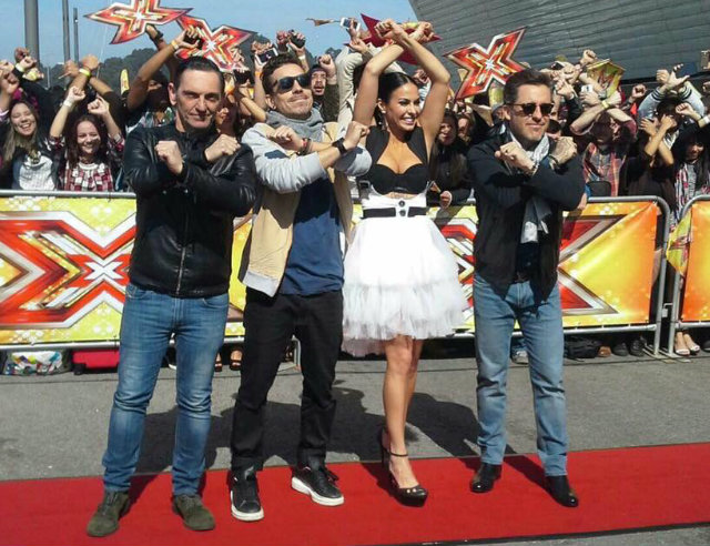 O X Factor Brasil estreia em agosto, com Alinne Rosa, Di Ferrero, Paulo Miklos e Rick Bonadio como jurados. Foto: Band/Divulgao