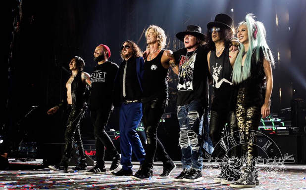 Banda traz Guns n' Roses Not is this lifetime Latin America Tour ao Brasil e cumpre agenda com cinco shows. Foto: Facebook/Divulgao