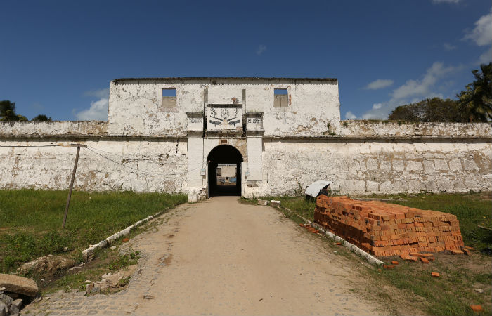 Forte Santo Incio de Loyola, Forte de Tamandar. Foto: Hesodo Goes/ Seturel-PE/ Divulgao 