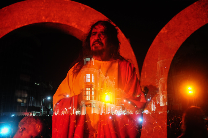 Artista interpretou Jesus por 20 anos na Paixo de Cristo do Recife. Foto: Paulo Paiva/DP