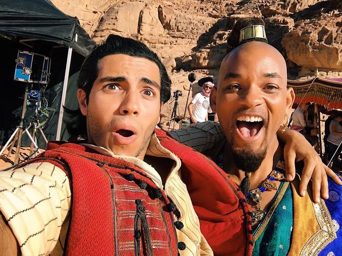 Will Smith aparece como Gênio da Lâmpada em primeiras imagens de 'Aladdin', Cinema