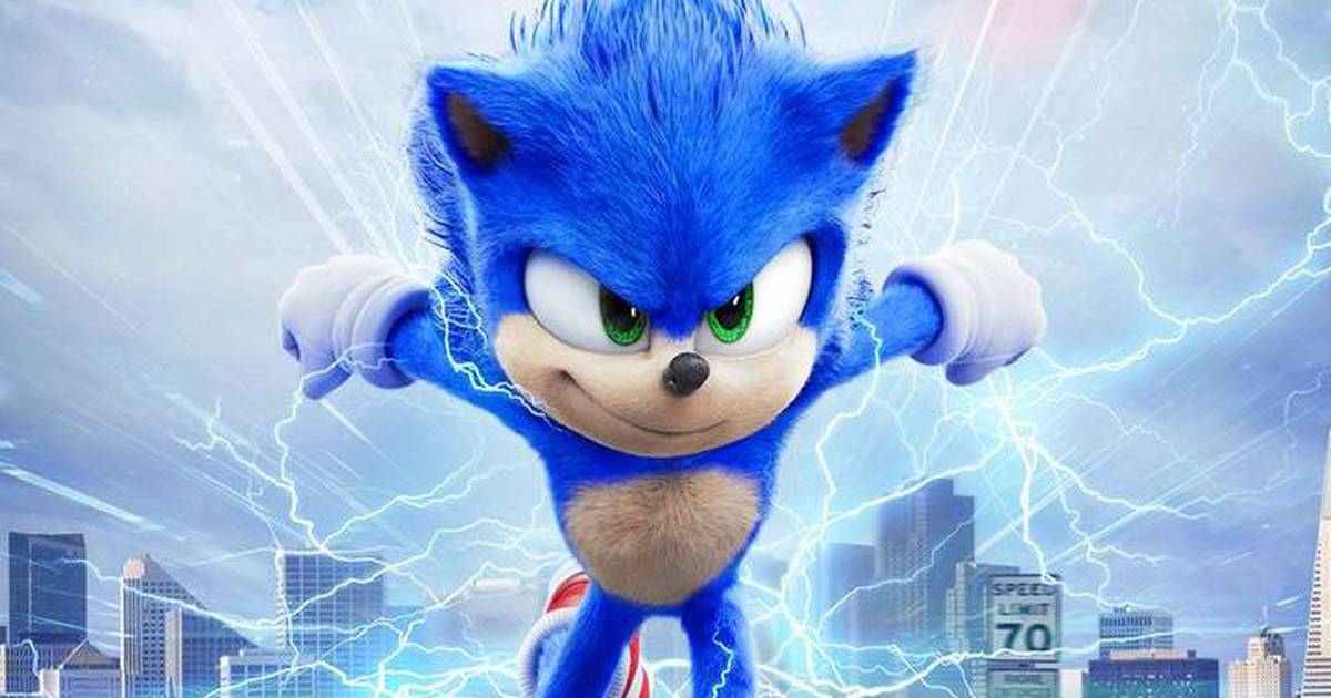 Sonic aparece repaginado em novo trailer do filme