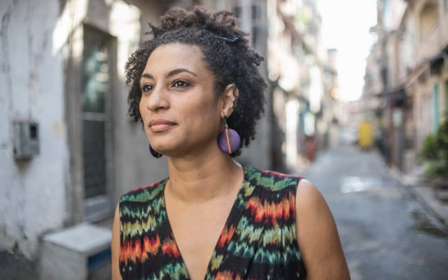 Marielle Franco cumpria mandato de vereadora do Rio de Janeiro pelo PSOL, quando foi assassinada em 14 de maro de 2018 (Reproduo)