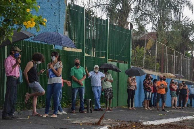  (Foto: AFP / NELSON ALMEIDA)