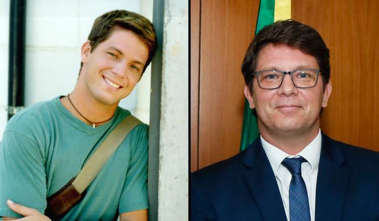 Mrio Frias, Secretrio de Cultura de Bolsonaro, j atuou em Malhao (Foto: Divulgao/Montagem)