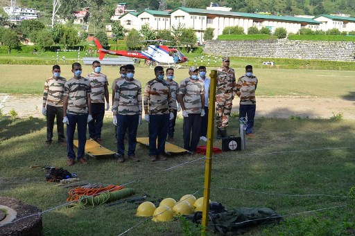  (Foto: Indo-Tibetan Border Police (ITBP) / AFP)