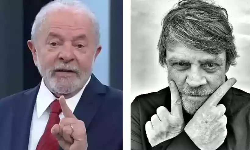Lula ganha apoio de Mark Hamill no Twitter, em foto como jedi de