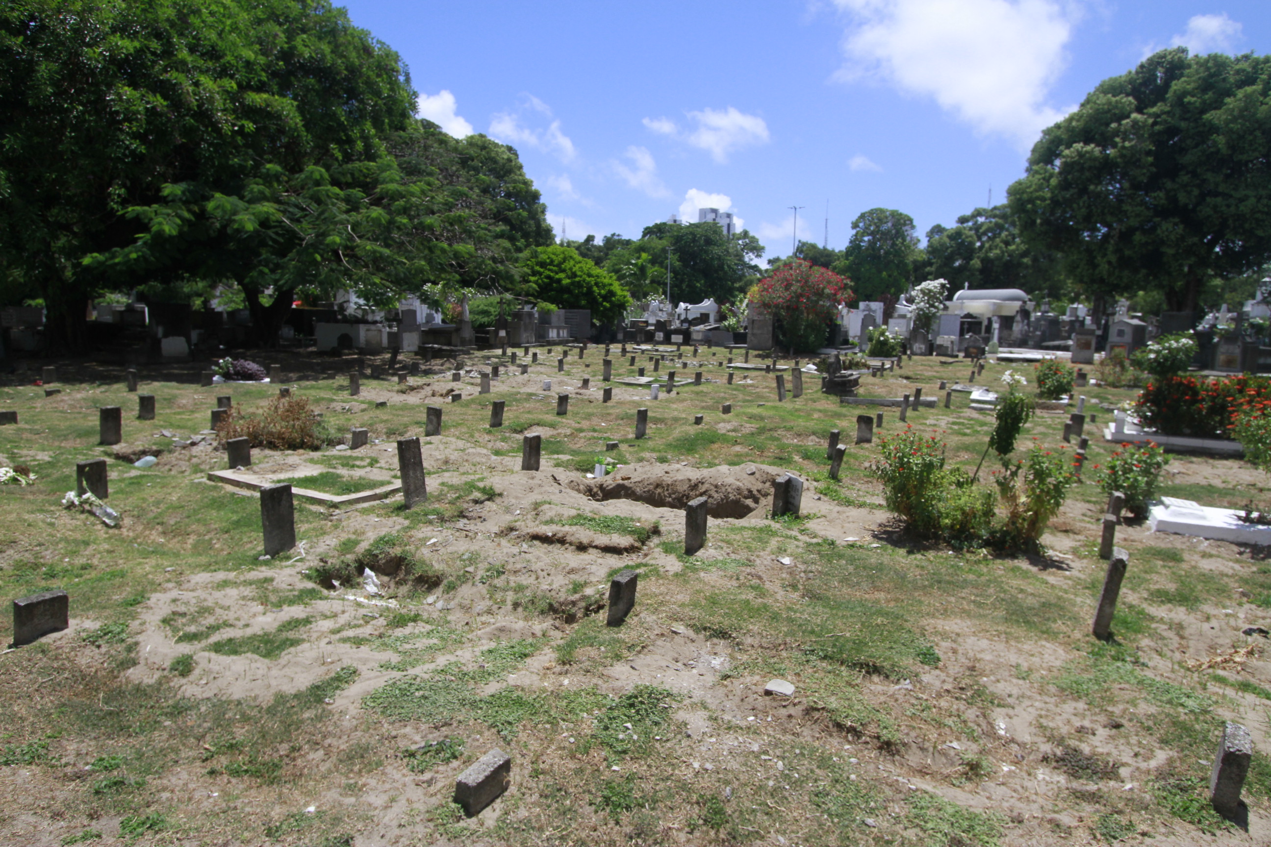 Cemitrio de Santo Amaro, localizado na rea central da cidade do Recife (Rmulo Chico/DP Foto)