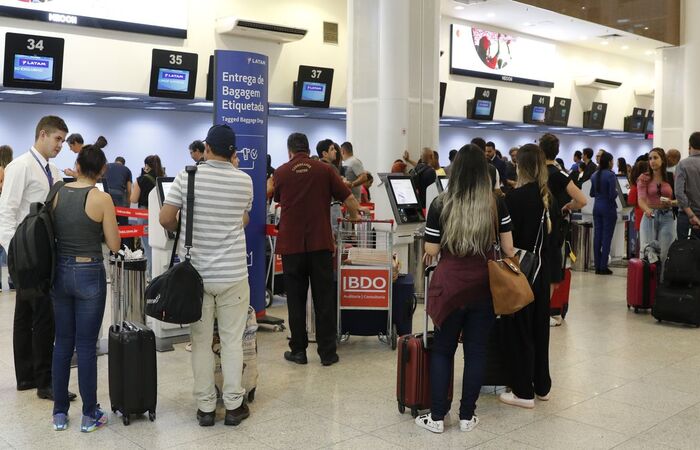 Total de passageiros cresceu 13,5% em relao ao ano anterior (Crdito: Fernando Frazo/Agncia Brasil)