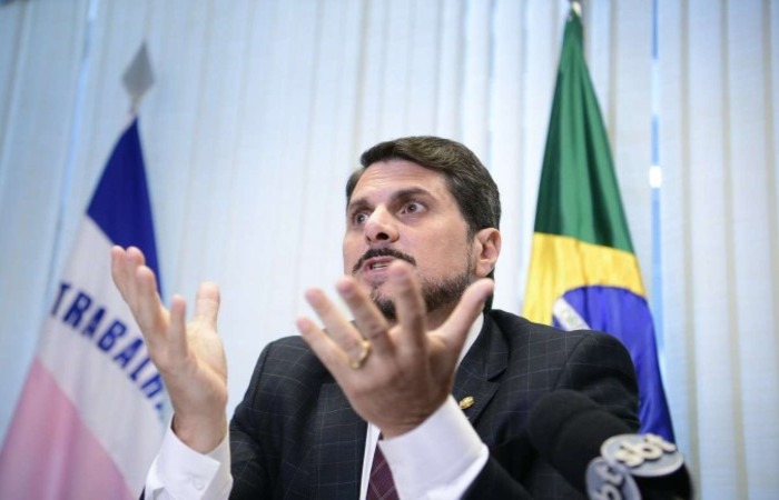 Parlamentar  alvo de mandado expedido pelo Supremo Tribunal Federal por suspeita de envolvimento com atos antidemocrticos (Crdito: Marcos Oliveira/Agncia Senado)