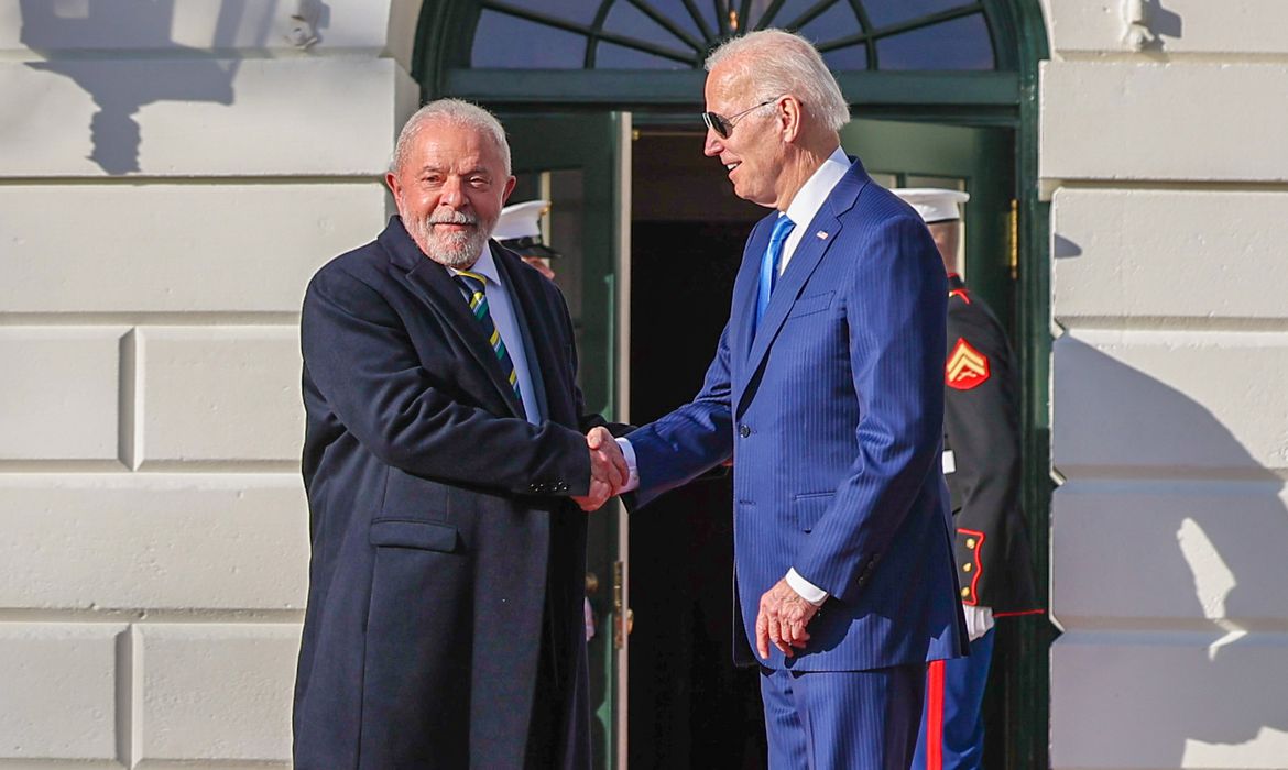 Lula e Biden conversaram por cerca de meia hora (Ricardo Stuckert/PR)