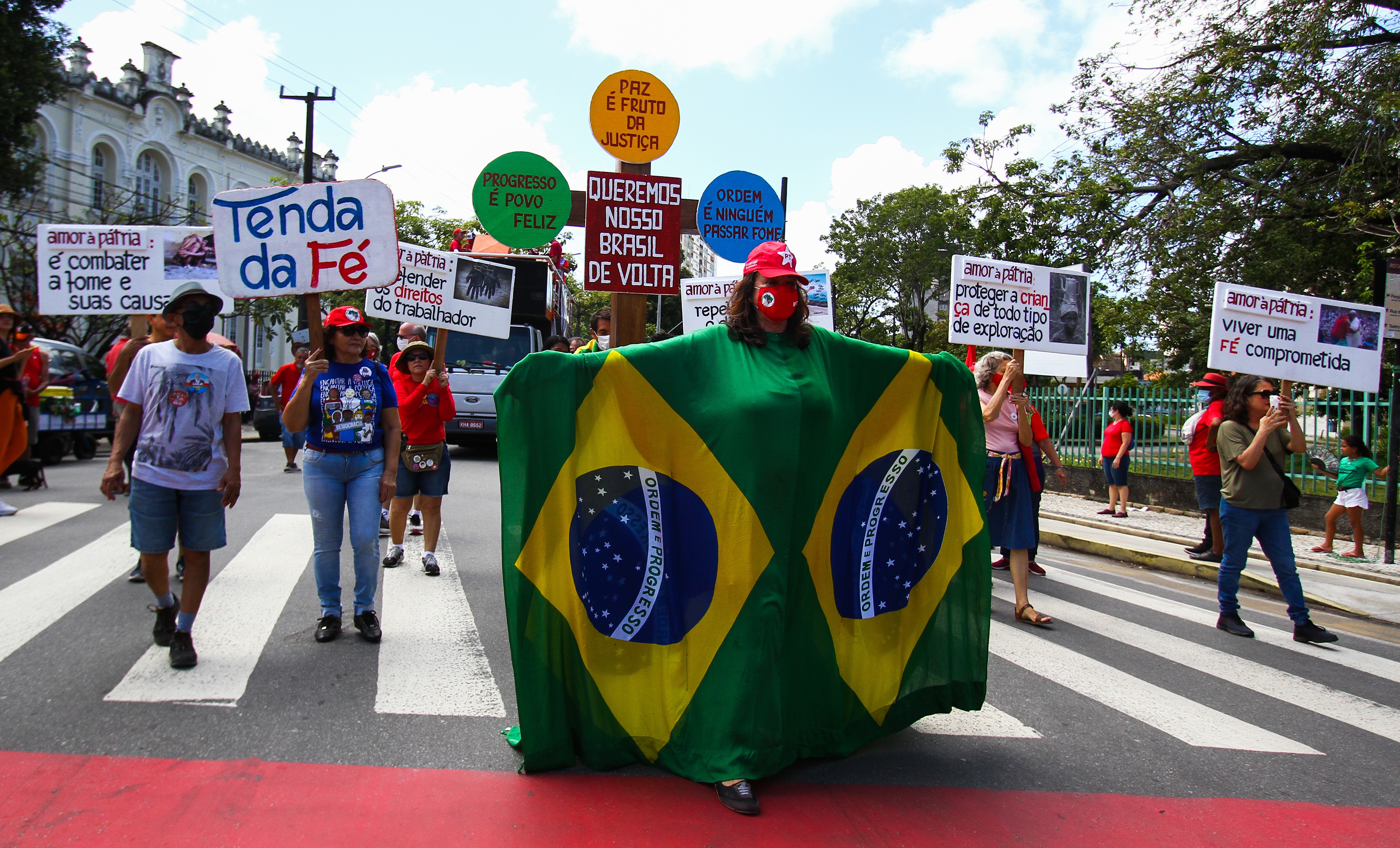 ''Grito'' do ano passado reforou necessidade de resistncia e cobrava f comprometida com maioria da sociedade (Sandy James (Set2022)
)