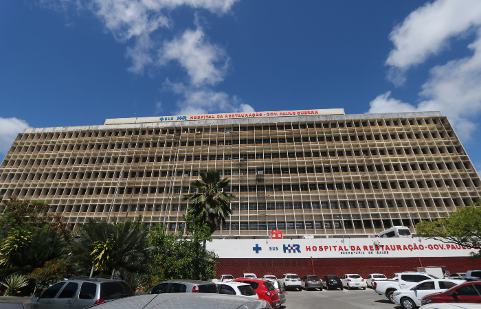 Hospital da Restaurao fica no Recife (Foto: Arquivo/DP)