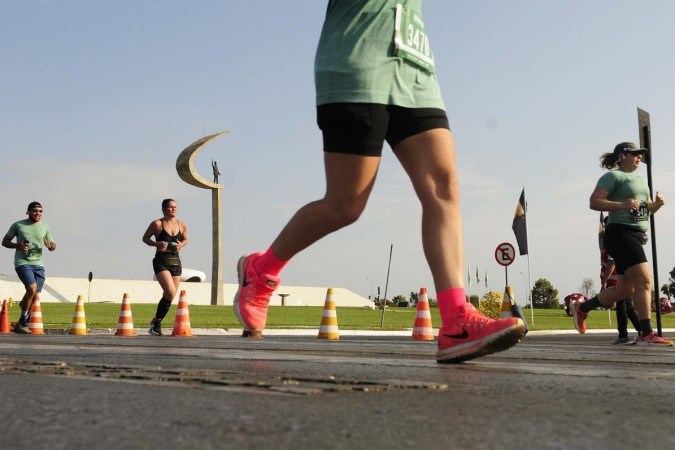 Durante a pesquisa, mais gente abandonou a corrida do que o medicamento (Minervino Jnior/CB/D.A.Press)