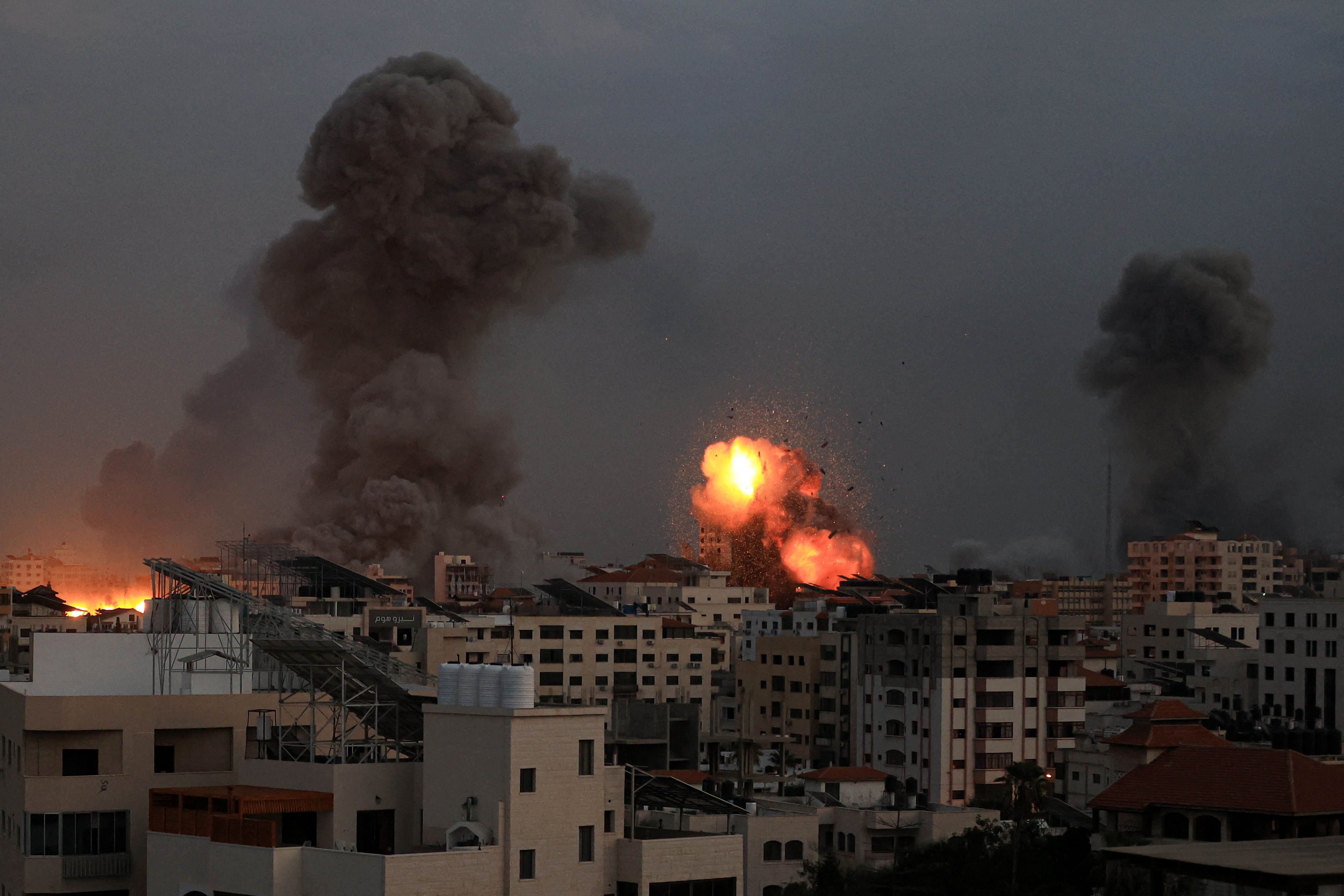 Mais de 700 israelenses morreram no ataque (Mahmud HAMS / AFP)