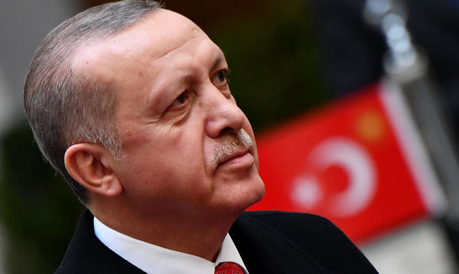 Presidente da Turquia, Recep Tayyip Erdogan (foto: AFP)