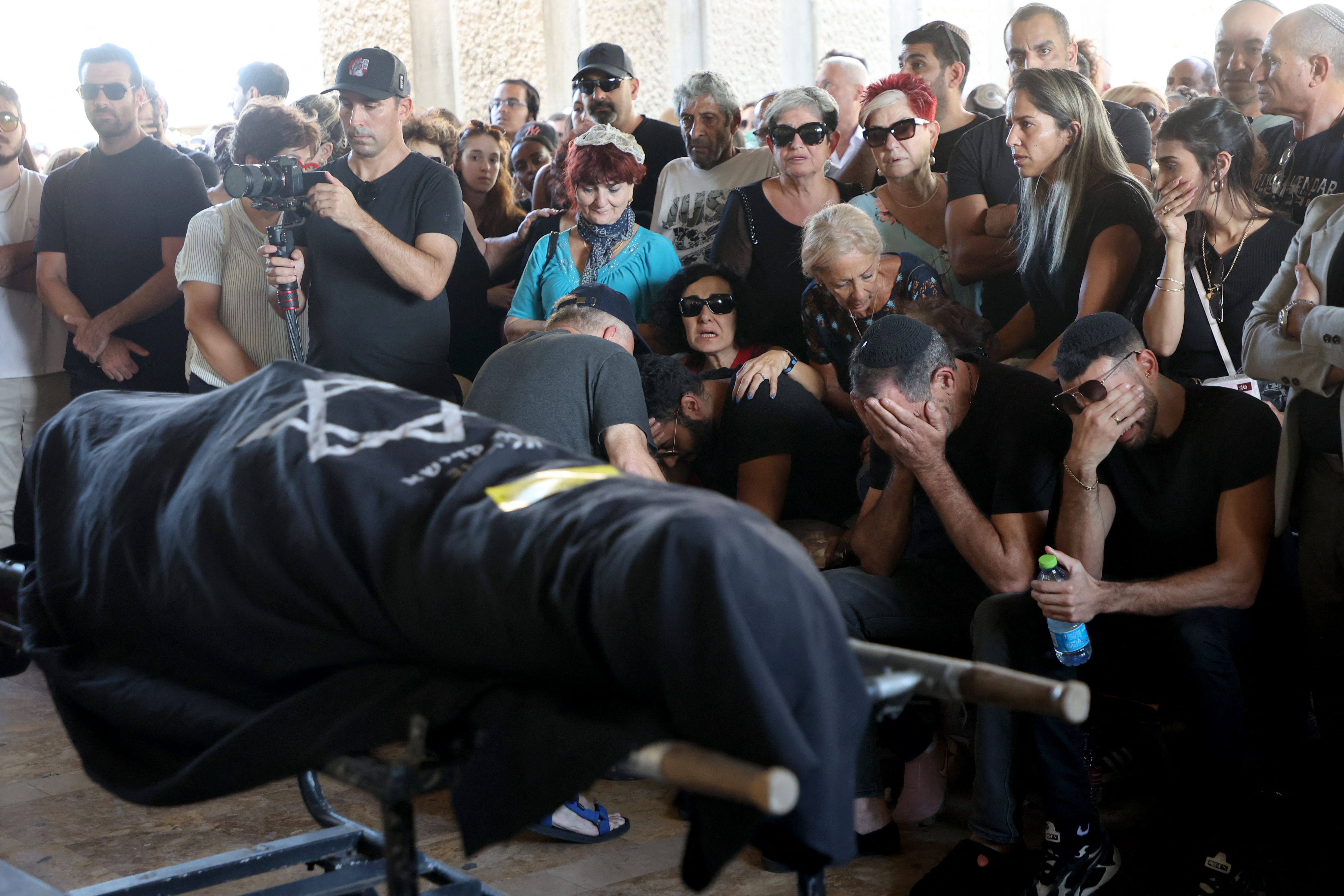 Funeral de vtima do Hamas (GIL COHEN MAGEN / AFP
)