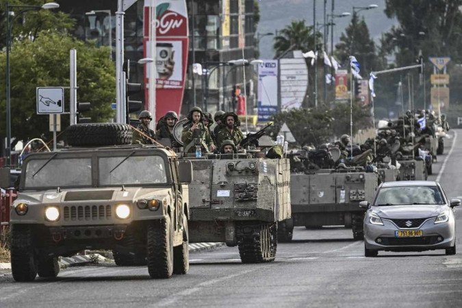 Declaraes aumentam os receios de que o conflito no Mdio Oriente possa estar prestes a se alastrar para duas frentes (Foto: AFP)