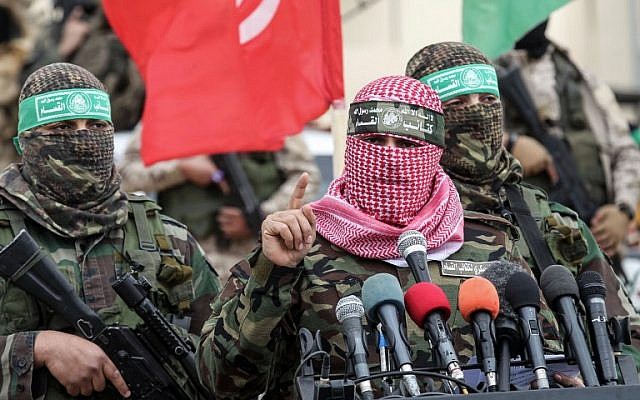 Informao foi dada pelo porta-voz do Hamas, Abu Ubaida (Foto: SAID KHATIB/AFP)