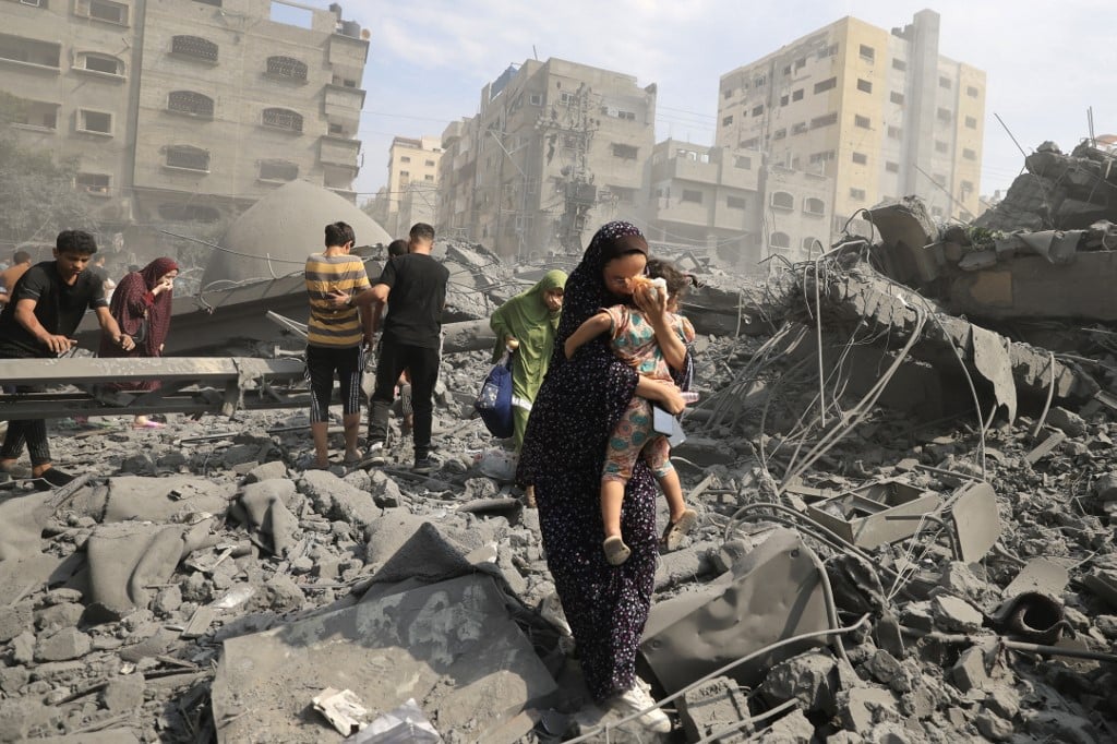 A eletricidade  fundamental para o tratamento de bebs prematuros nas sete unidades especializadas do enclave palestino (Foto: Mahmud HAMS / AFP)