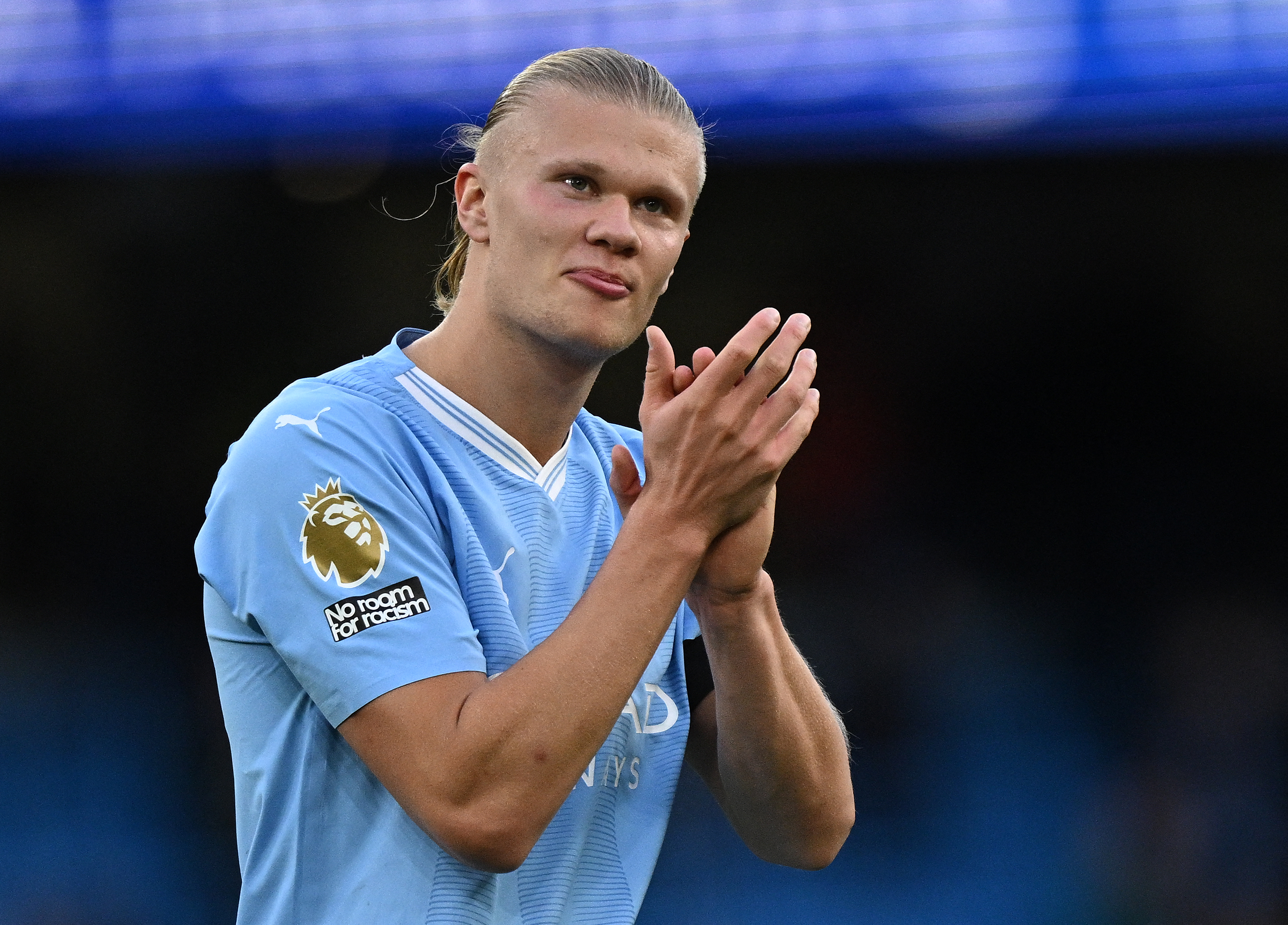 Confira onde assistir ao vivo jogo do Manchester City na Champions (OLI SCARFF / AFP
)