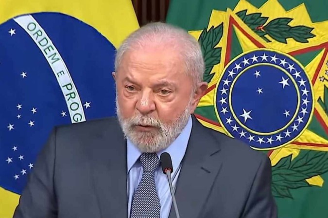 
"(Israel) Joga bomba onde tem criana, onde tem hospital, a pretexto de que um terrorista est l. No tem explicao", criticou Lula  (foto: Reproduo/YouTube)