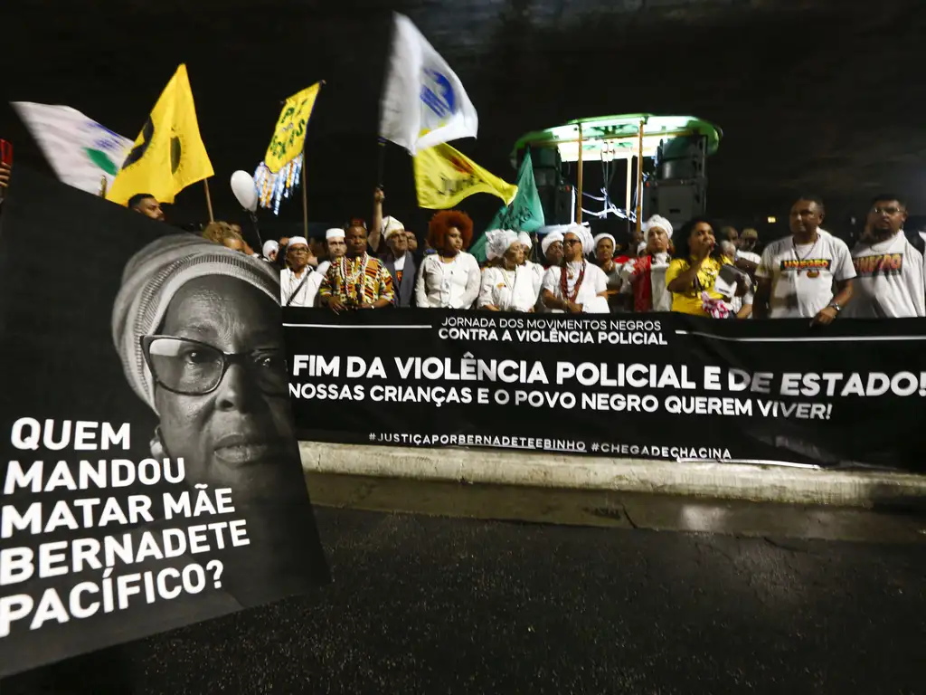 Bernadete Pacfico foi executada a tiros em sua casa, no quilombo Pitanga dos Palmares, na Regio Metropolitana de Salvador (foto: Paulo Pinto/Agncia Brasil/Arquivo)