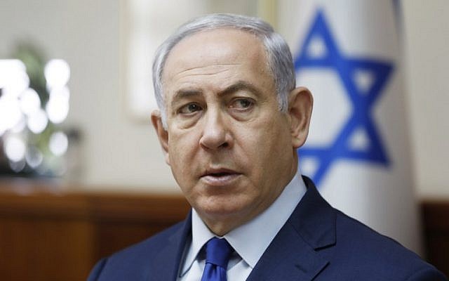 Primeiro-ministro israelense, Benjamin Netanyahu (foto: AFP/Pool/Ronen Zvulun)