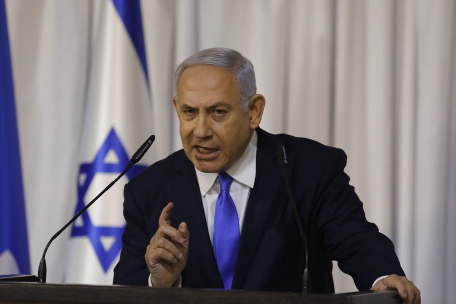 Primeiro-ministro de Israel, Benjamin Netanyahu (foto: AFP)