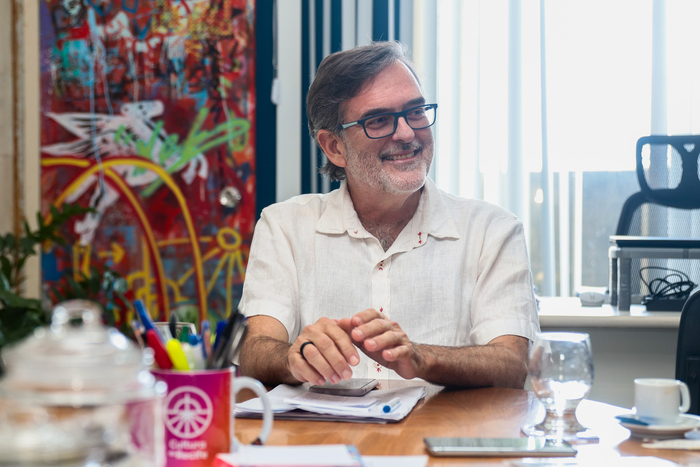 Ricardo Mello, secretrio de Cultura do Recife, falou com exclusividade ao Viver sobre diversos temas (Crdito: Ruan Pablo / DP Foto)