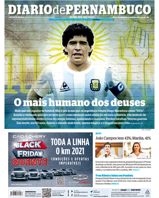 Morre Diego Maradona Morre Diego Maradona